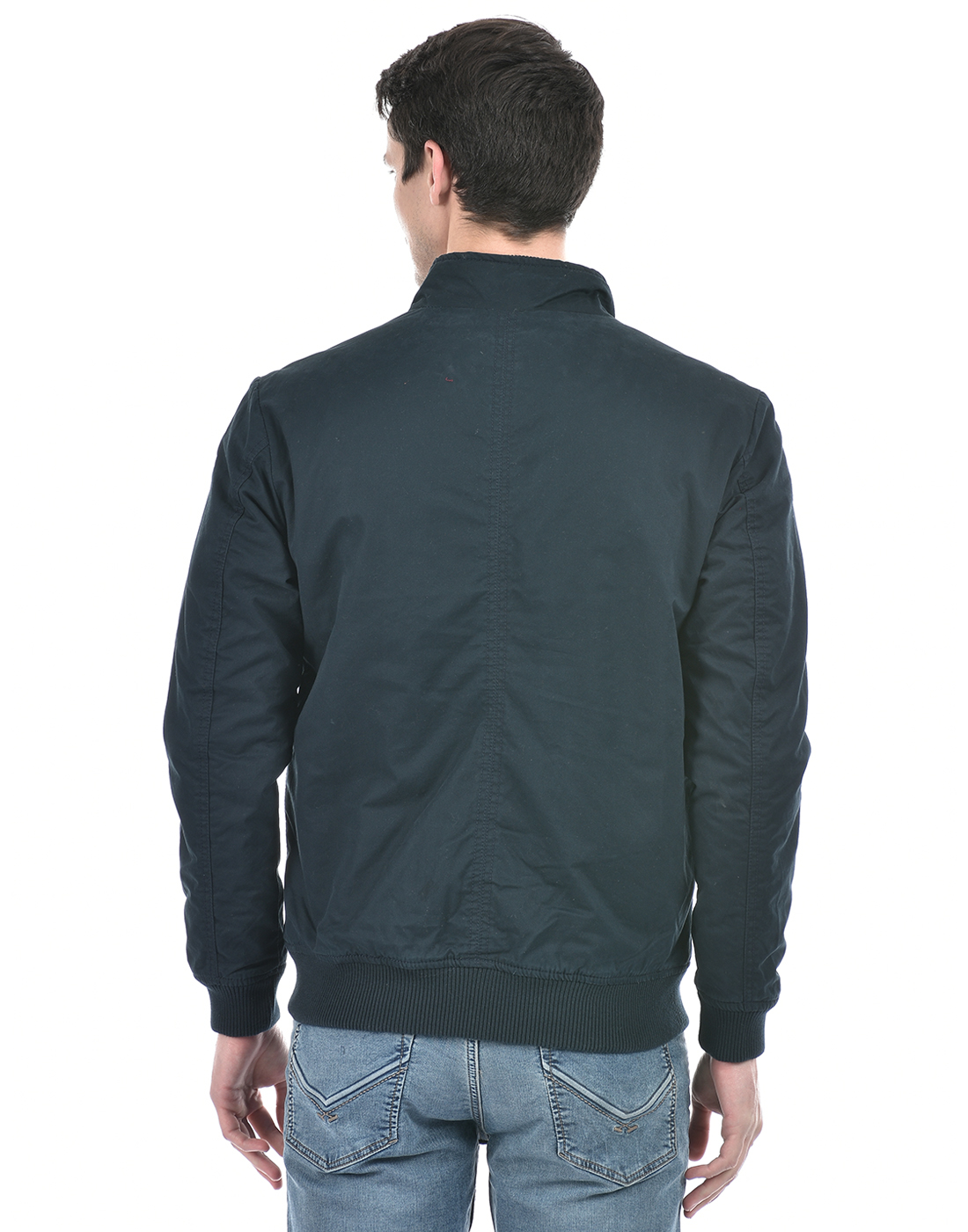 Numero Uno Men Solid Navy Jacket